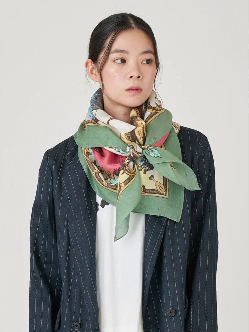⭐︎Manipuri【新品】コットンシルクストール120サイズ