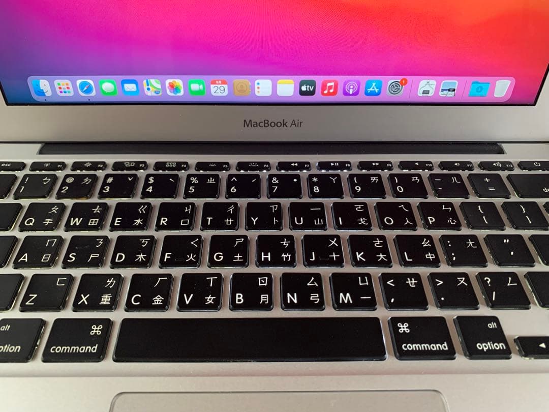 macbook air 11インチ2013 Core i5 4GB128GB