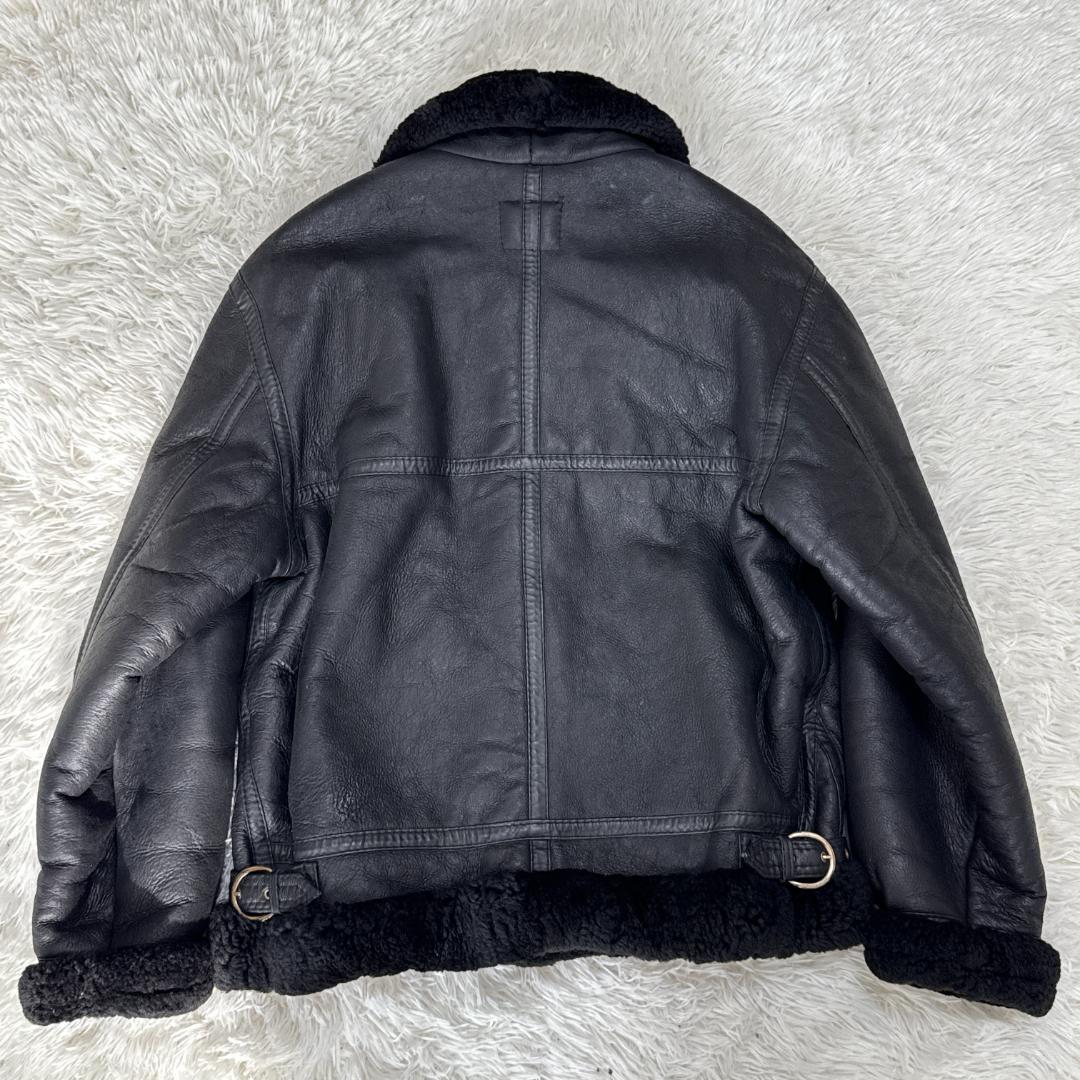 ごり様AIRDROP COMPANY B-3 ムートンジャケット 羊革 40