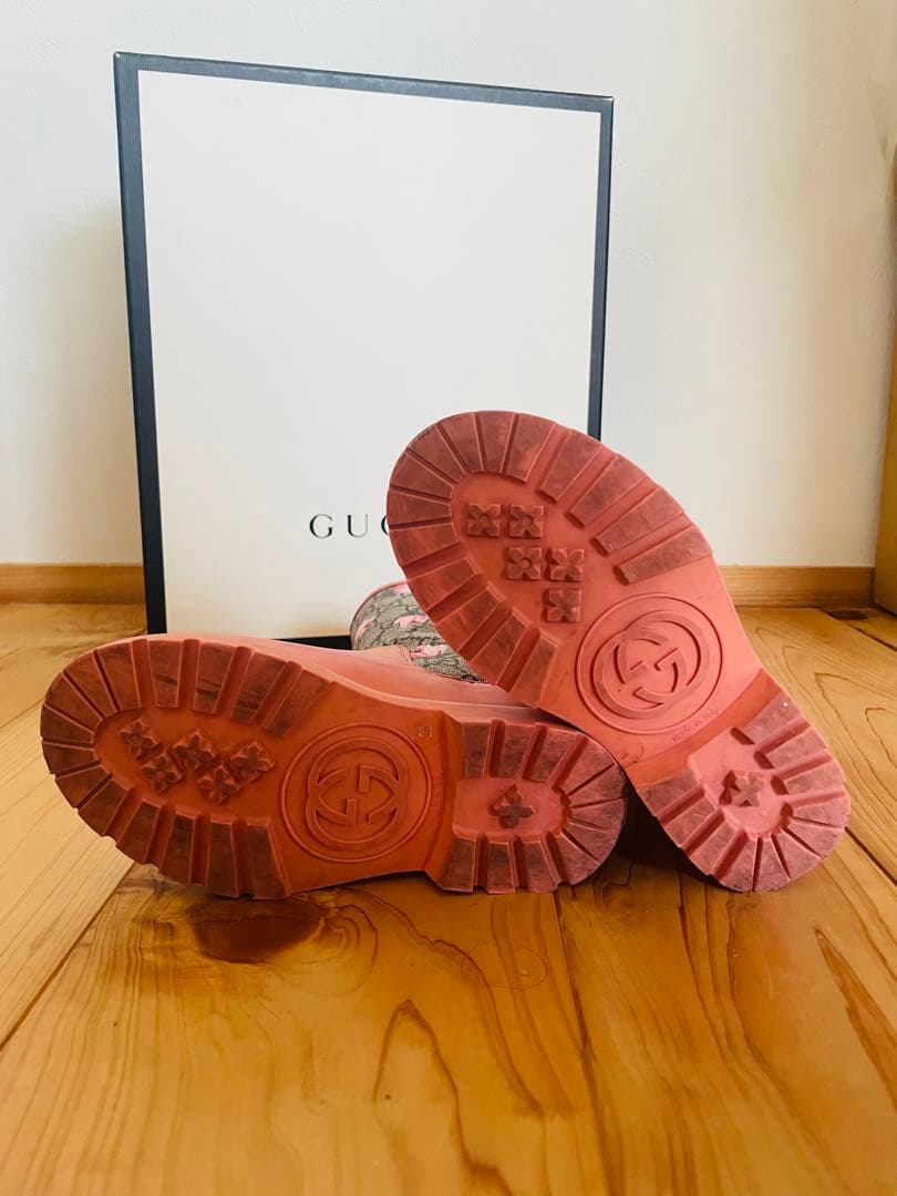 GUCCI グッチ　長靴　28(17cm)