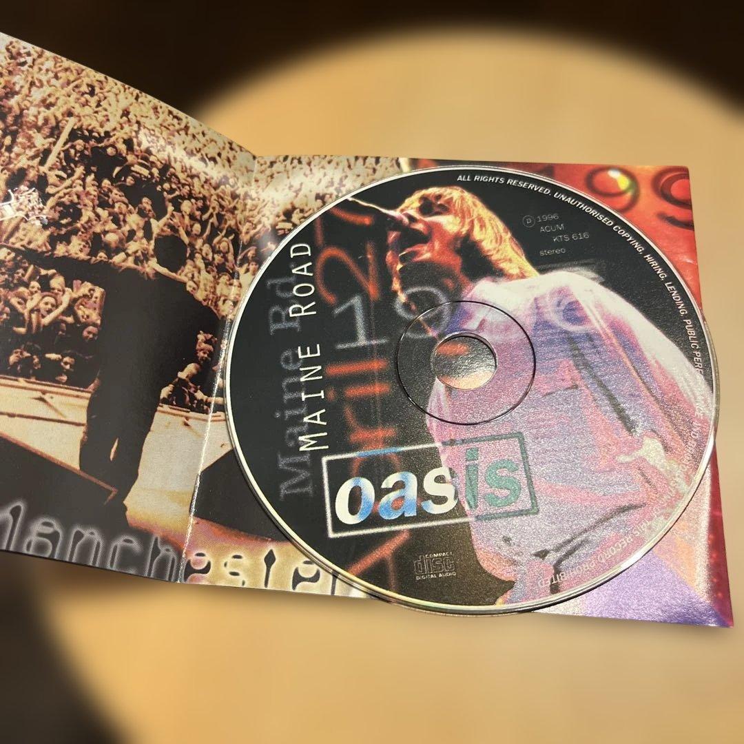 【希少】oasis MAINE ROAD 1996/Live CDアルバム