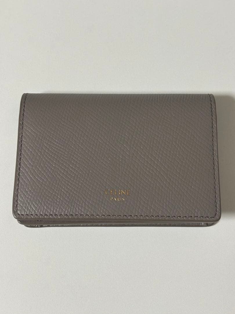 CELINE セリーヌ 名刺入れ レザー ビジネスカードホルダー