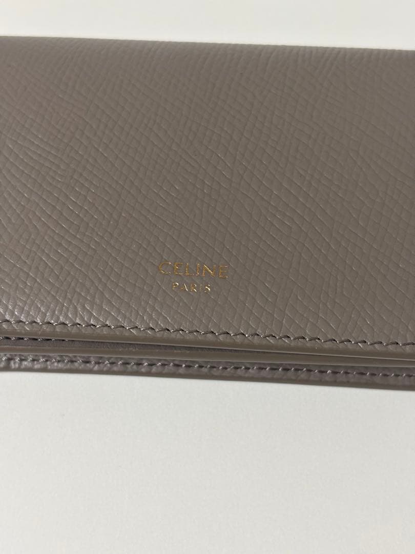 CELINE セリーヌ 名刺入れ レザー ビジネスカードホルダー