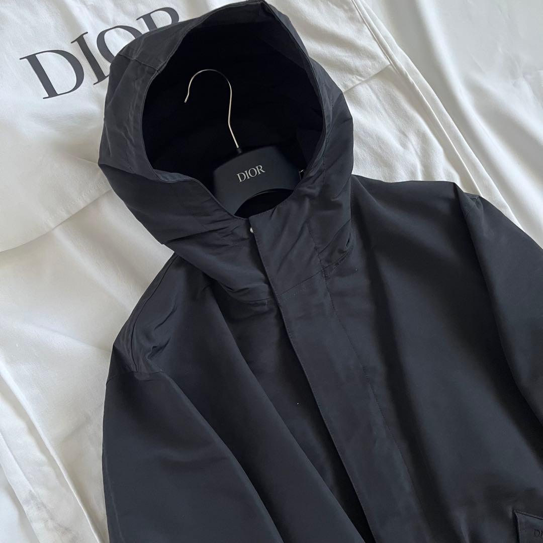Christian Dior COUTURE 刺繍　モッズコート　ブラック