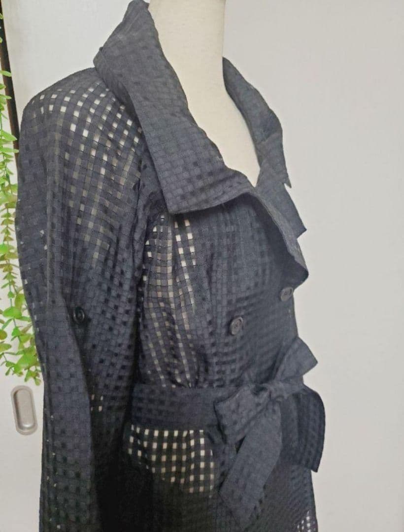 オールシーズン可能ロングコート⭐️超美品☆SPECCHIO☆ジャケット　黒　上質
