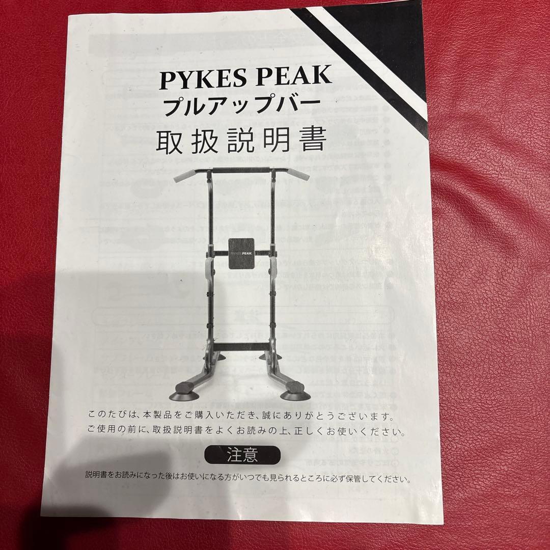 PYKES PEAK (パイクスピーク) ぶら下がり健康器 懸垂マシン　説明書有