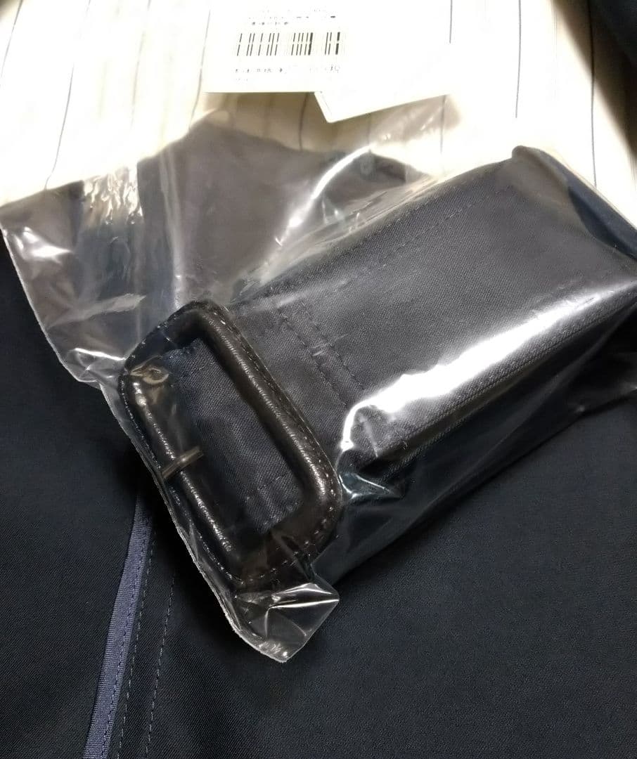 23区 トレンチコート ハーフ丈 未使用品 34サイズ 春秋向け ネイビー