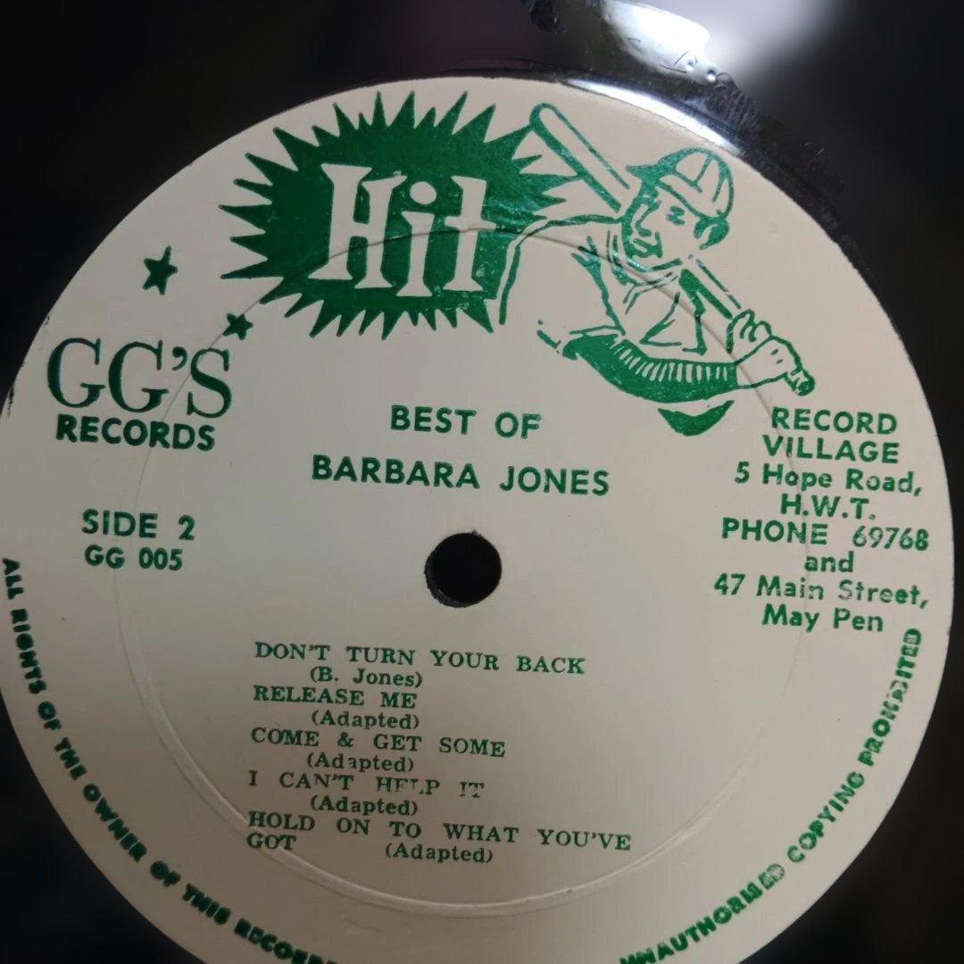 洋楽 The Best Of Barbara Jones GG 005