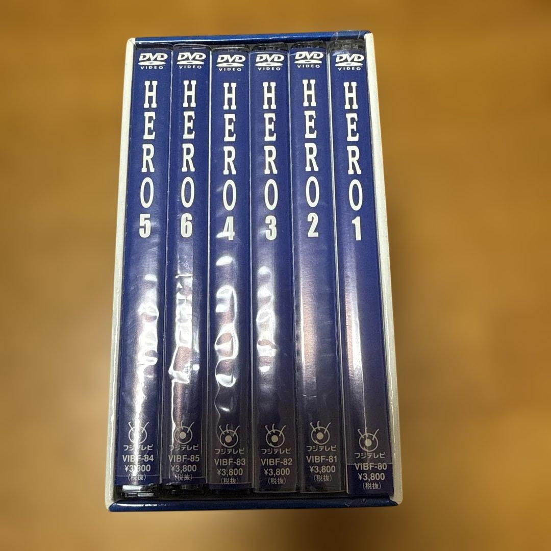 HERO DVD-BOX〈6枚組〉木村拓哉 人気 希少 貴重 特価