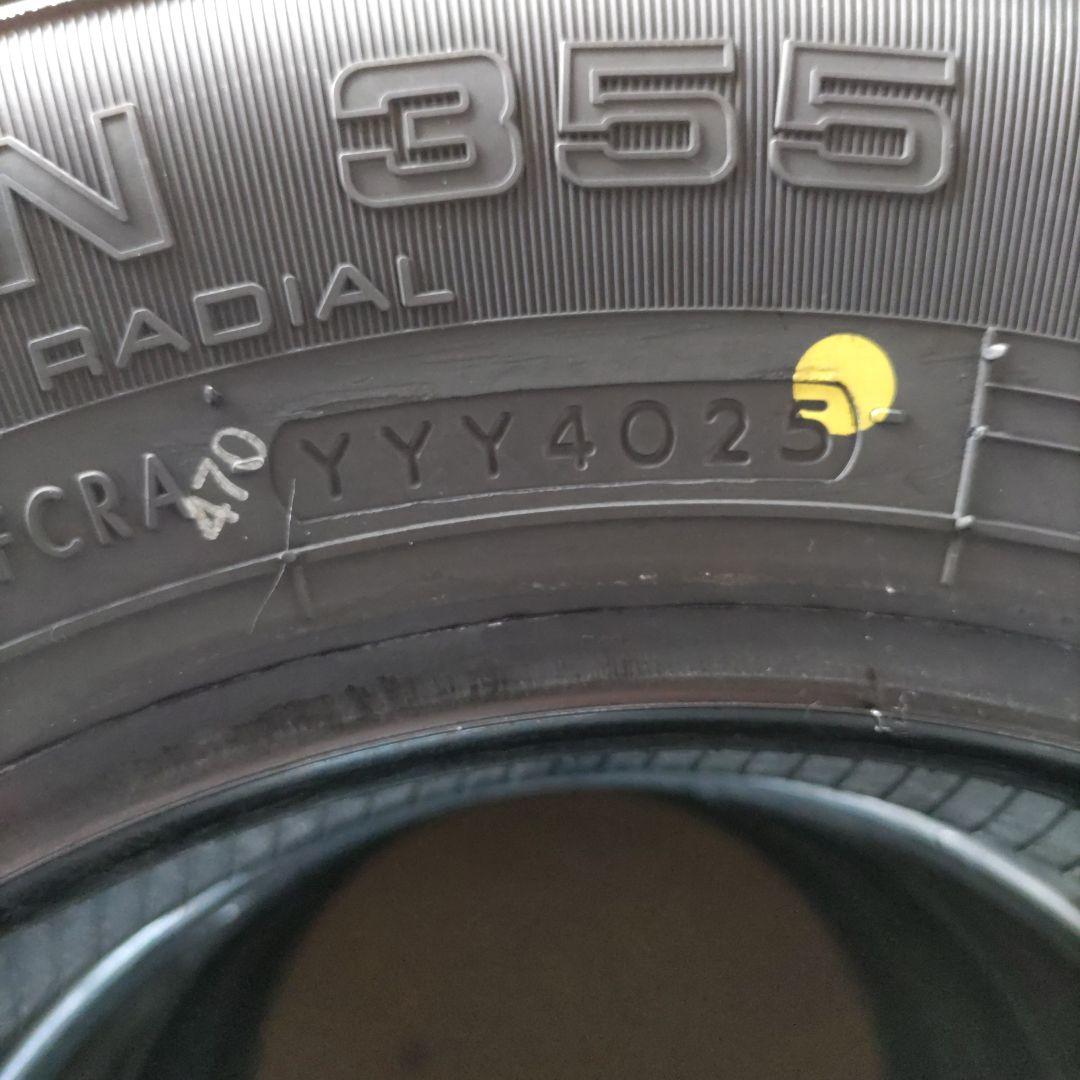 ヨコハマタイヤ　SUPER VAN 145/80R12 4本 新車外し