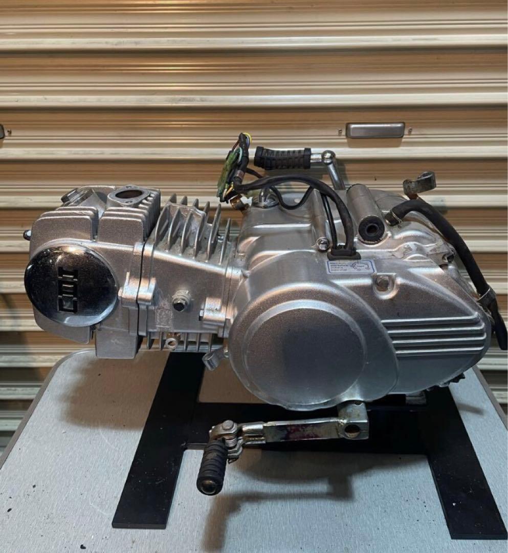 12v モンキー ゴリラ Z50J ロンシン125cc実働エンジン 中古品