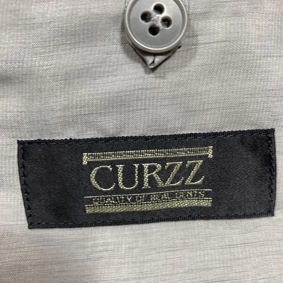 未使用級 菅田将暉系！CURZZ スーツ セットアップ　ダブル ライトグレー L