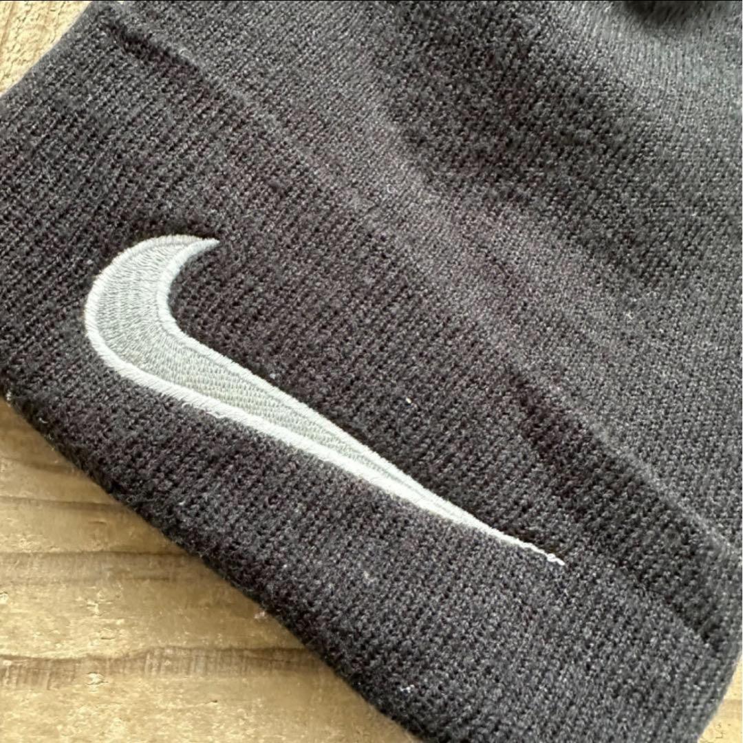 銀タグOLDNIKEナイキニット帽ビーニー90'sレトロヴィンテージキャップ