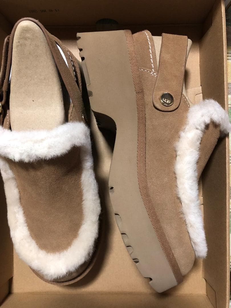 新品 UGG ESMEE CLOG/エスミ―クロッグ 26cm CHESTNUT