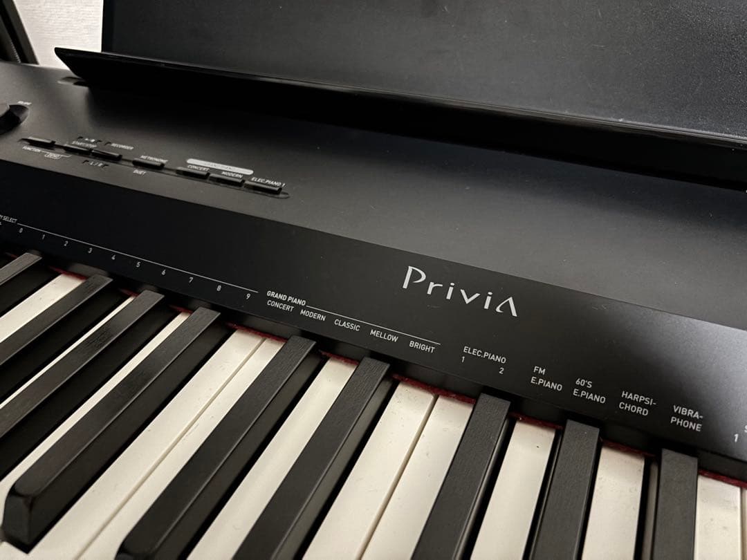 [送料込]CASIO PX-160 電子ピアノ(本体・譜面台・ペダル)