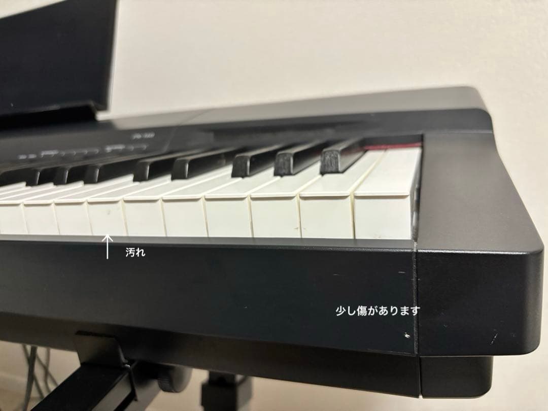 [送料込]CASIO PX-160 電子ピアノ(本体・譜面台・ペダル)