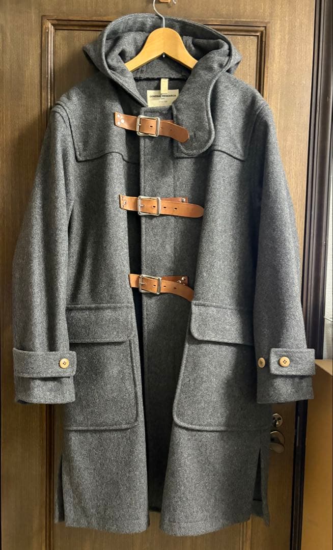 GENERAL RESEARCH ダッフルコート L グレー