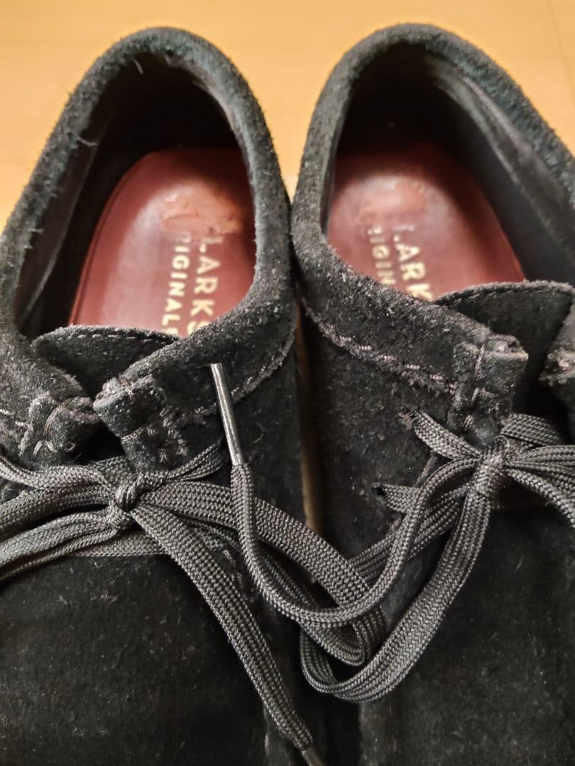 t*j様 CLARKS Wallabee GTX uk7.5 替え紐付き