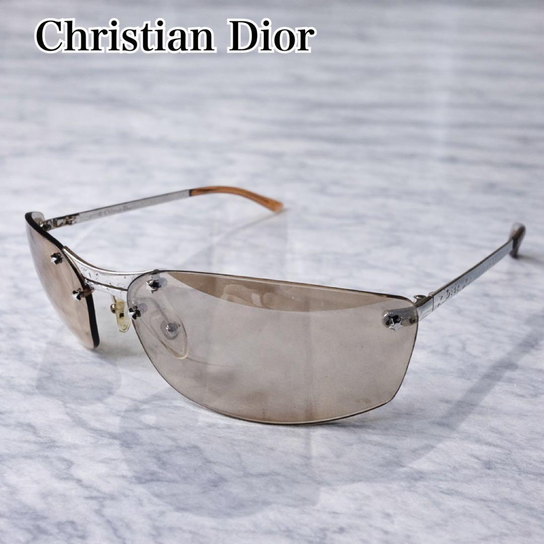 小物 DIOR rimless archive sunglasses y2k