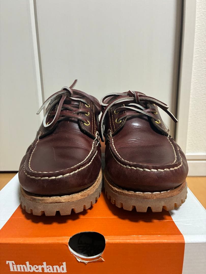 靴 TIMBERLAND HS3EYE LUG 50009-648 BURGUNDY