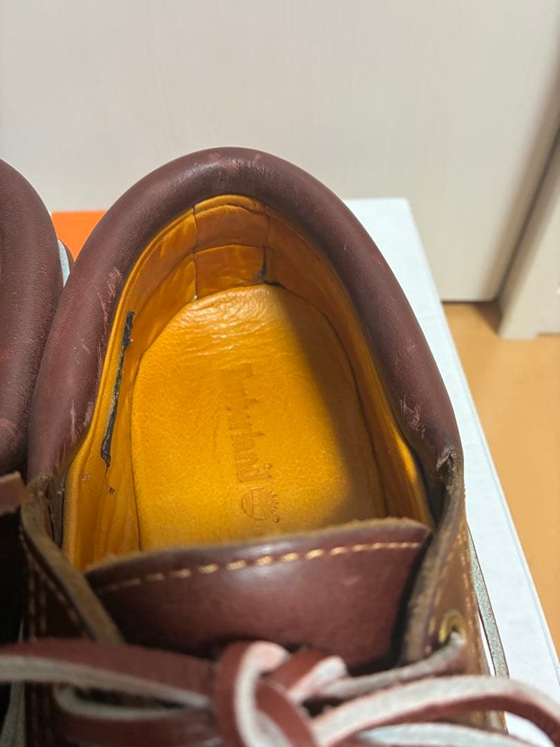 靴 TIMBERLAND HS3EYE LUG 50009-648 BURGUNDY