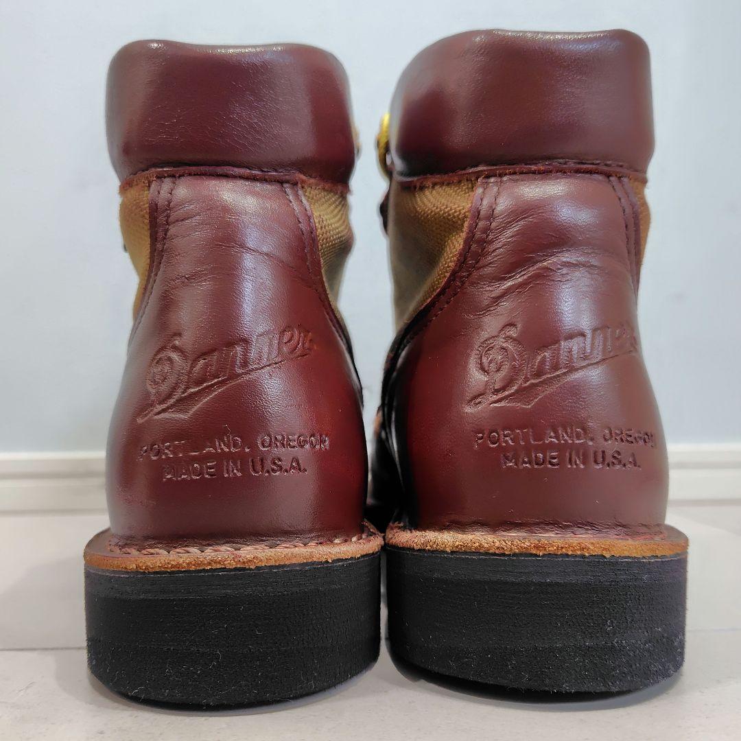 【リペア済】Danner ダナーライトⅢ ヴァージニア カーキ US6.0W