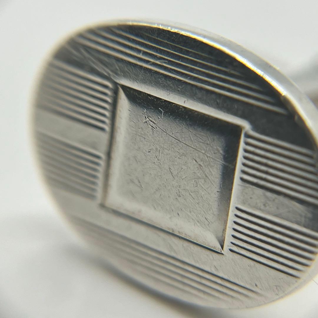 ティファニー TIFFANY オーバル カフリンクス カフス SV925