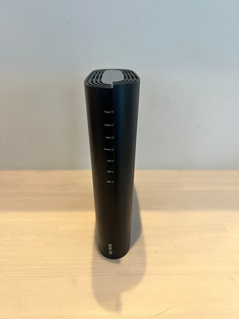TP-Link 無線LANルーター ブラック　おまけLANケーブル新品付
