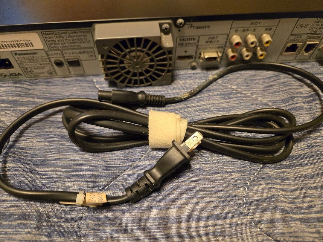 Panasonic　TZ-WR320P　スカパーチューナー