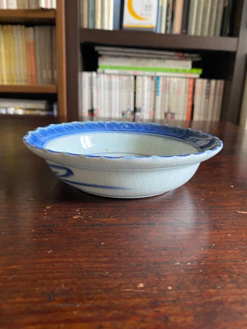 古伊万里　帆掛け船図
