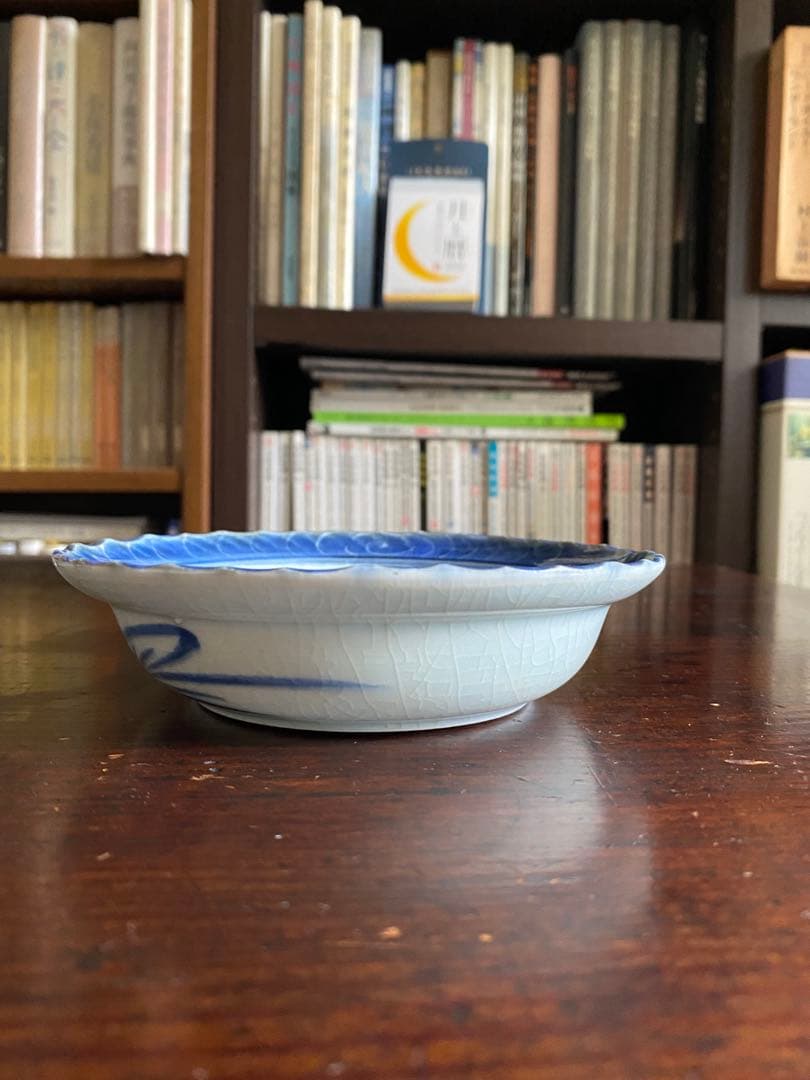 古伊万里　帆掛け船図