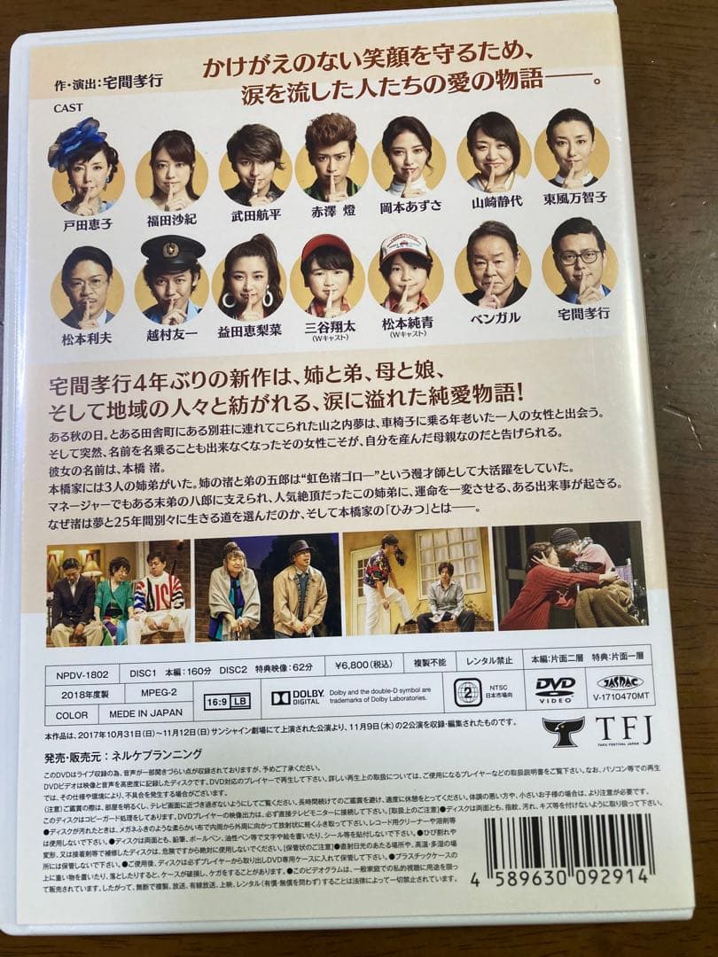 ひみつ タクフェス第5弾 DVD