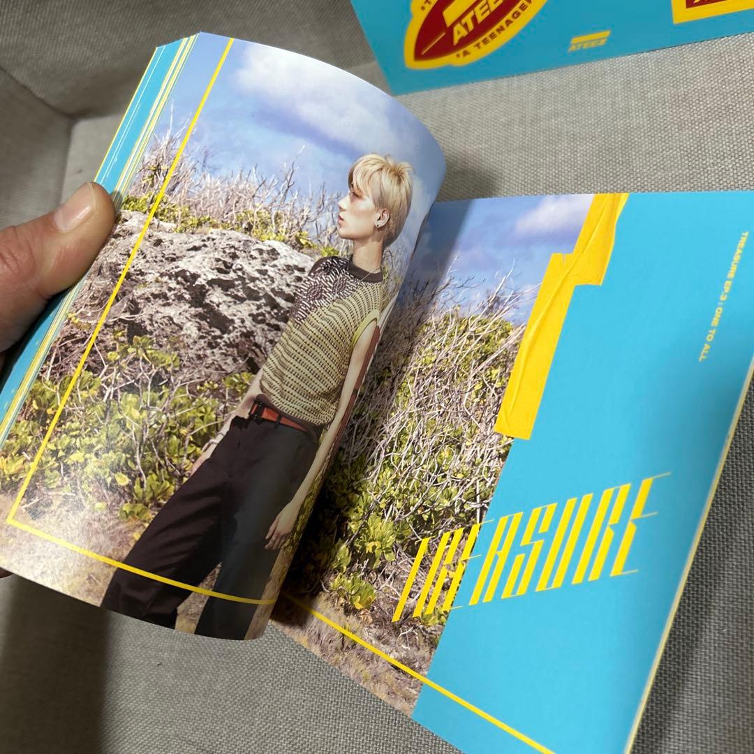 ATEEZ TREASURE EP.3 One To All サン トレカ