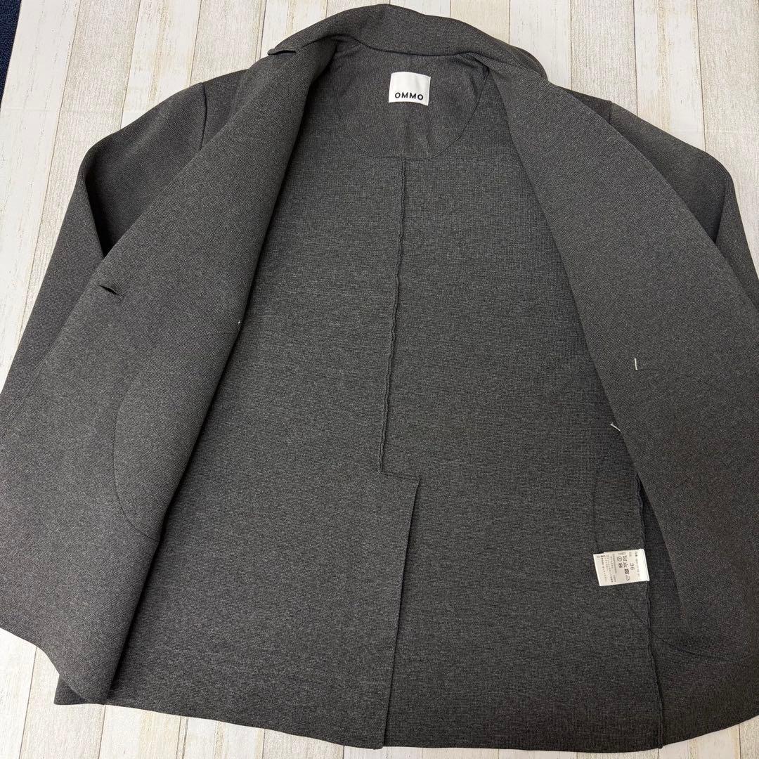 ジャケット・アウター OMMO RANDOM CIRCLE DOCKING KNIT JK