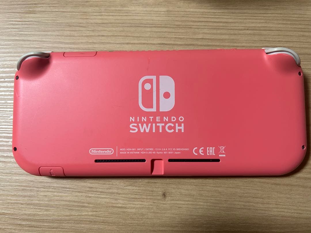 【ジャンク品】Nintendo switch lite ピンク 本体 値下げ可能