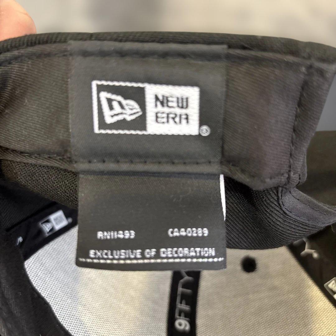 ロンハーマン　New Era 9FIFTY ブラックキャップ