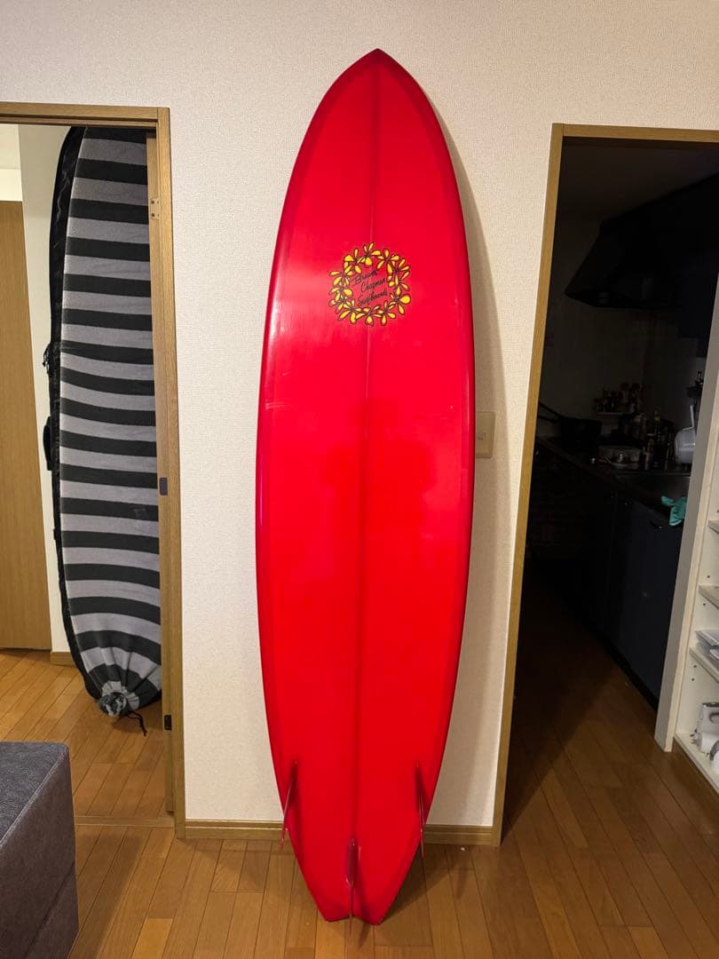 美品ノークラッシュ　7'0 ブリューワーチャップマン　ハードケース付　ブルーワー