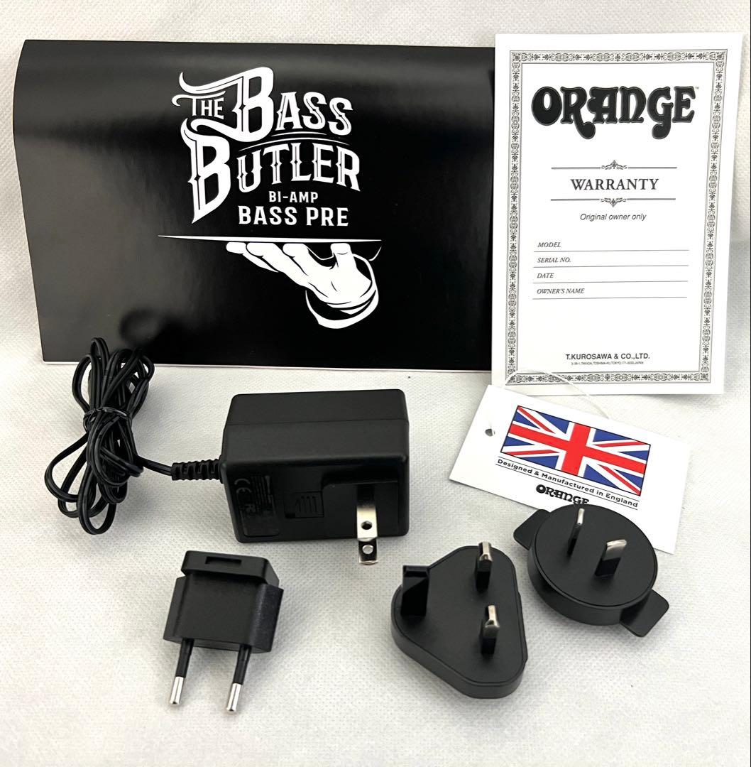ORANGE Bass Butler ベース・プリアンプペダル》美品　オレンジ
