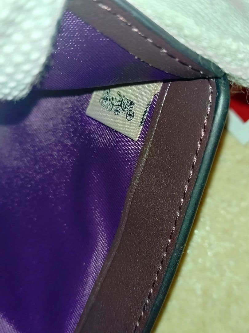 COACH ハート柄 二つ折り財布 CP418