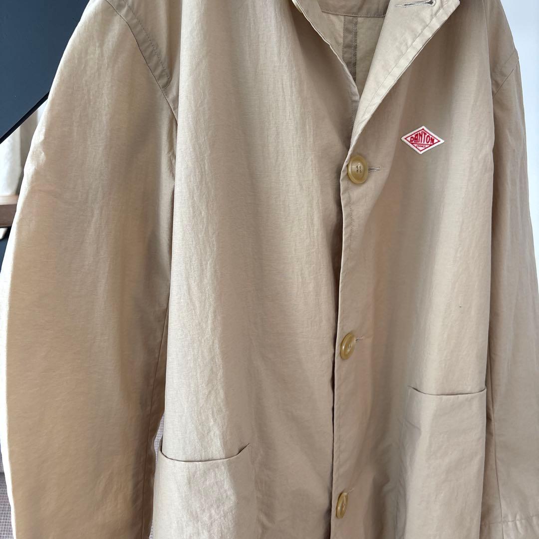DANTON ベージュ トレンチコート 34