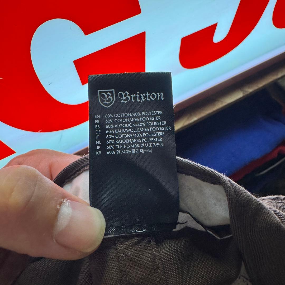 1番人気カラー 茶 BRIXTON ブリクストン 鍔裏緑 キャップ スケーター
