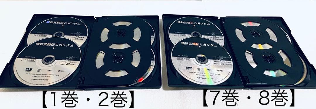 機動武闘伝　Gガンダム　【全12巻】　レンタル版DVD 全巻セット　アニメ