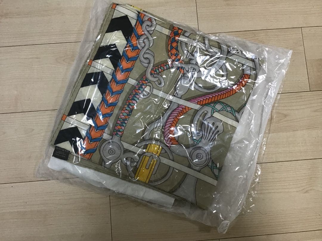 エルメスカシシル乗馬の装具一式カレジェアン140カシミヤシルク