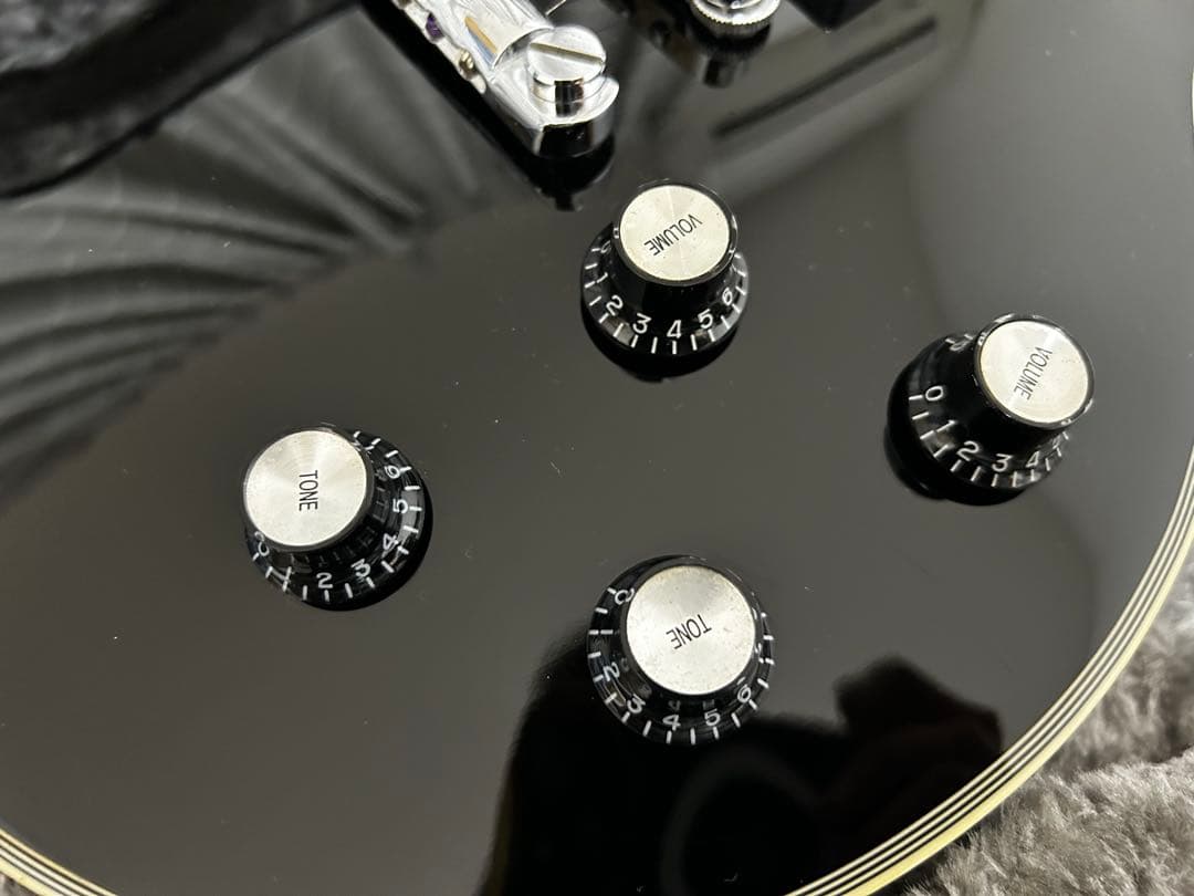 【早い者勝ち値下げしました】Burny レスポール　極上品　指板ブラック化