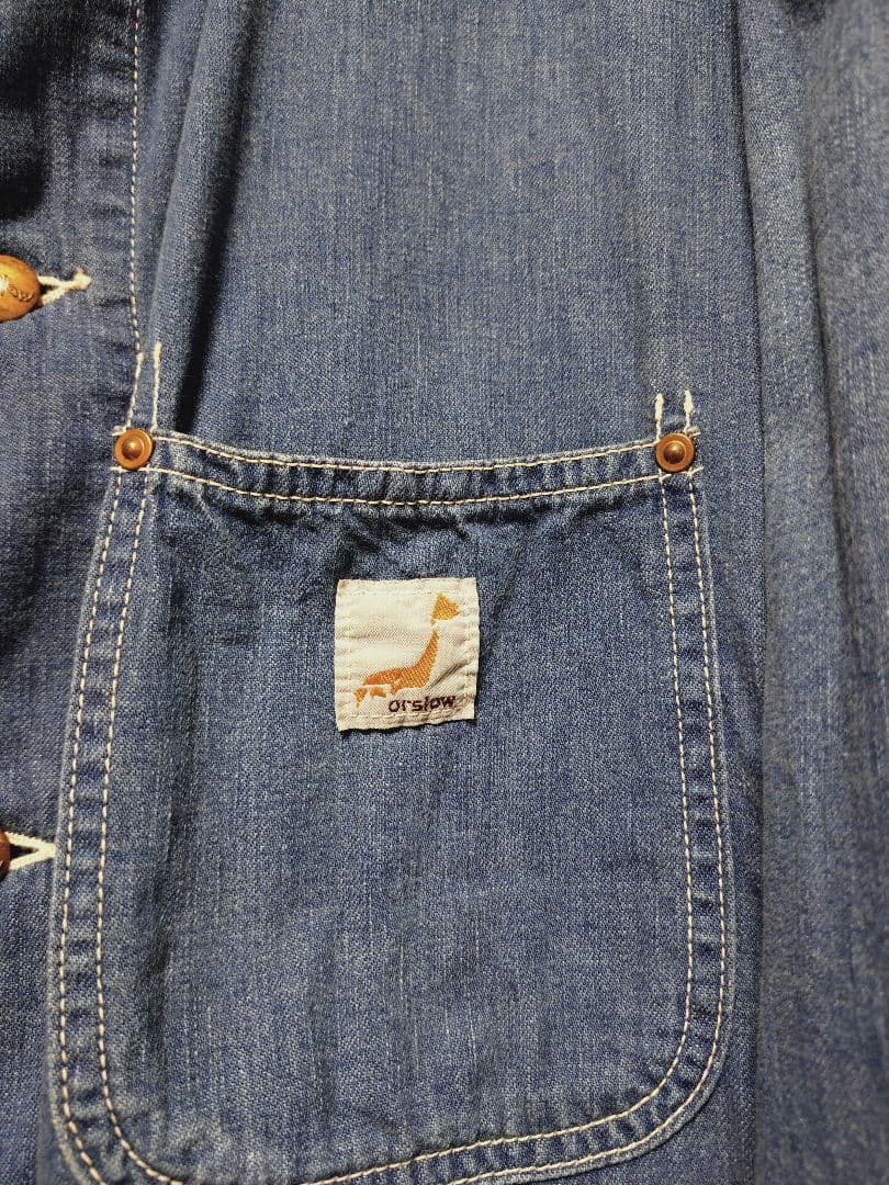 orSlow × BEAMS デニムカバーオール 3