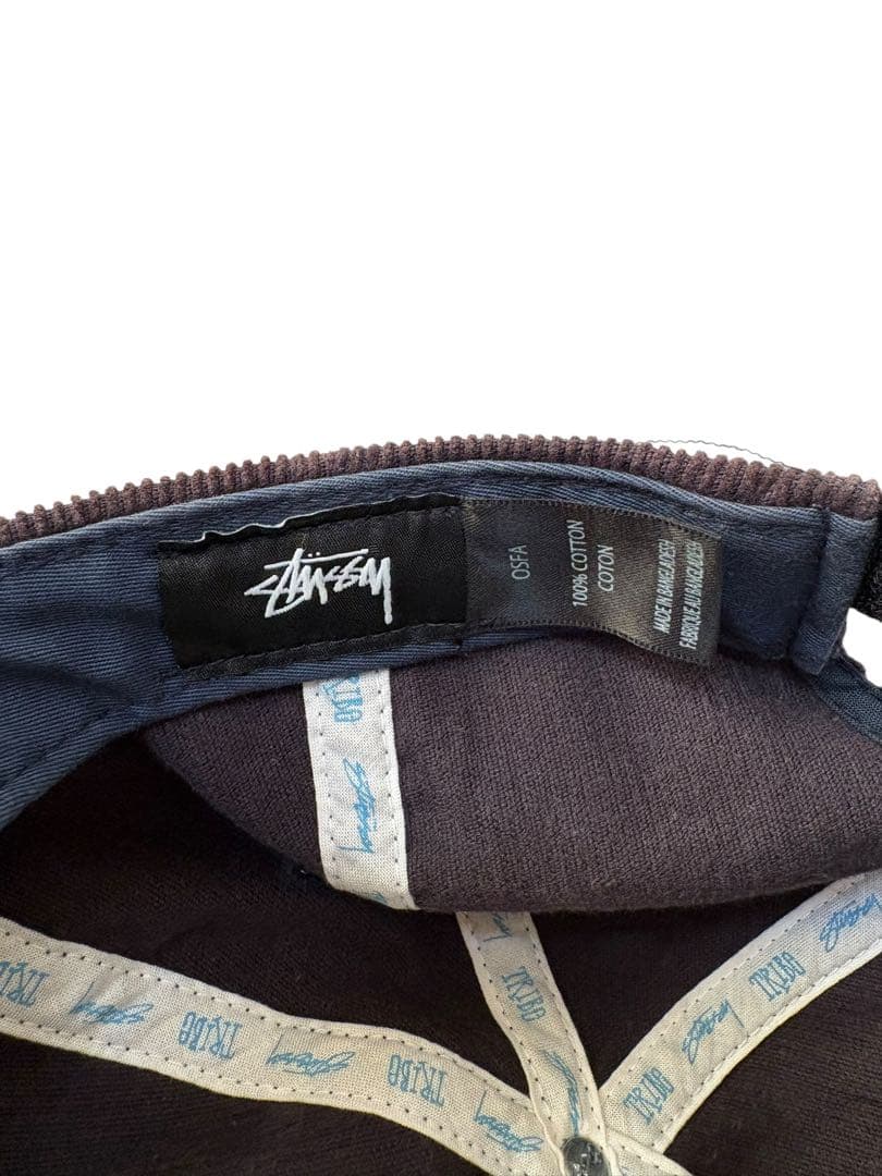 STUSSY コーデュロイ キャップ フェード ブラウン xpv