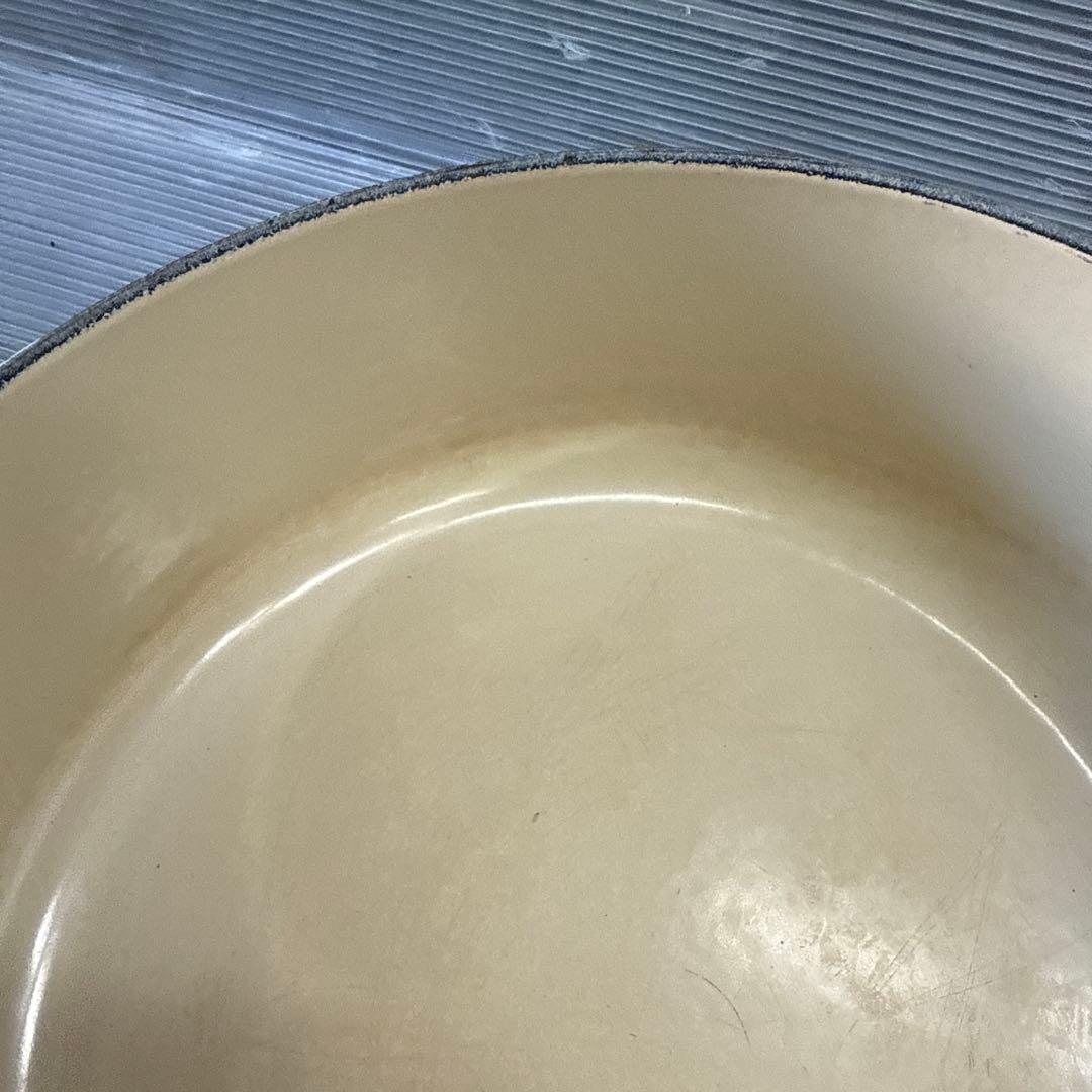 LE CREUSET ル•クル-ゼ 両手鍋 24cm現状品