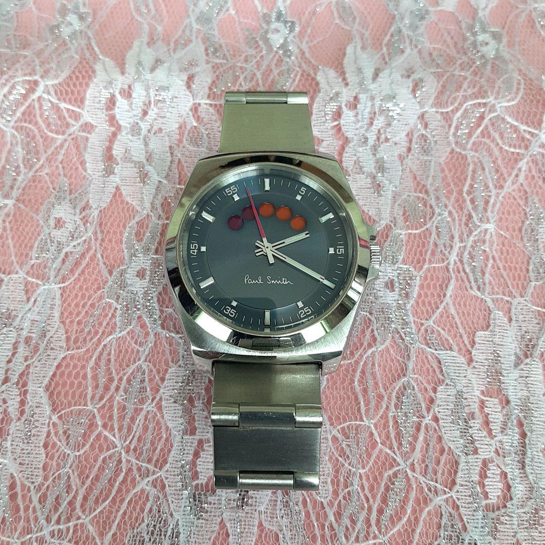 ✨新品電池☆稼働品✨Paul Smith✨ポールスミス　メンズ腕時計 MA52