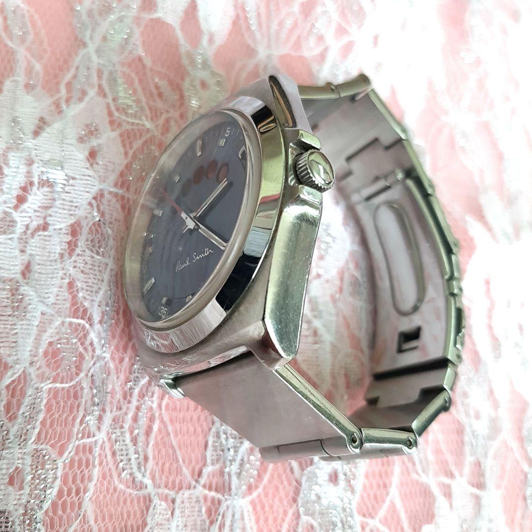 ✨新品電池☆稼働品✨Paul Smith✨ポールスミス　メンズ腕時計 MA52