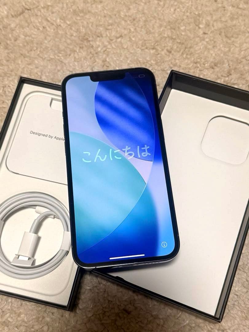 iPhone 13 Pro 512GBシエラブルー本体 箱,ケーブル,オマケ付
